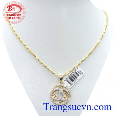 Nữ trang vàng bộ hàn quốc vàng 10k sang trọng.