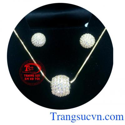 Trang Sức bộ hạt kết tròn, bộ trang sức nhẹ nhàng và quý phái hạt kết tròn chất lượng, đảm bảo uy tín.