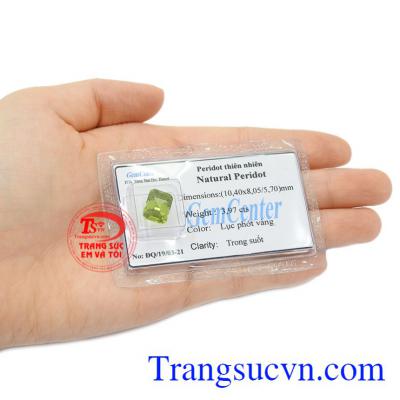 Sản phẩm có giấy kiểm định từ trung tâm kiểm định uy tín cấp.