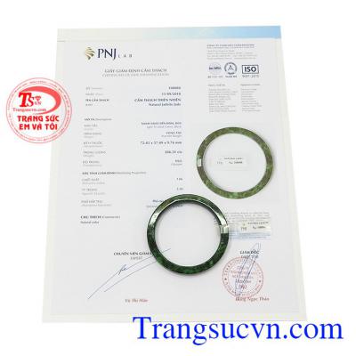 Sản phẩm có giấy kiểm định đá quý