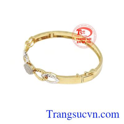 Vòng tay vàng tây đẹp vàng 10k, bảo hành 6 tháng, giao hàng nhanh trên toàn quốc