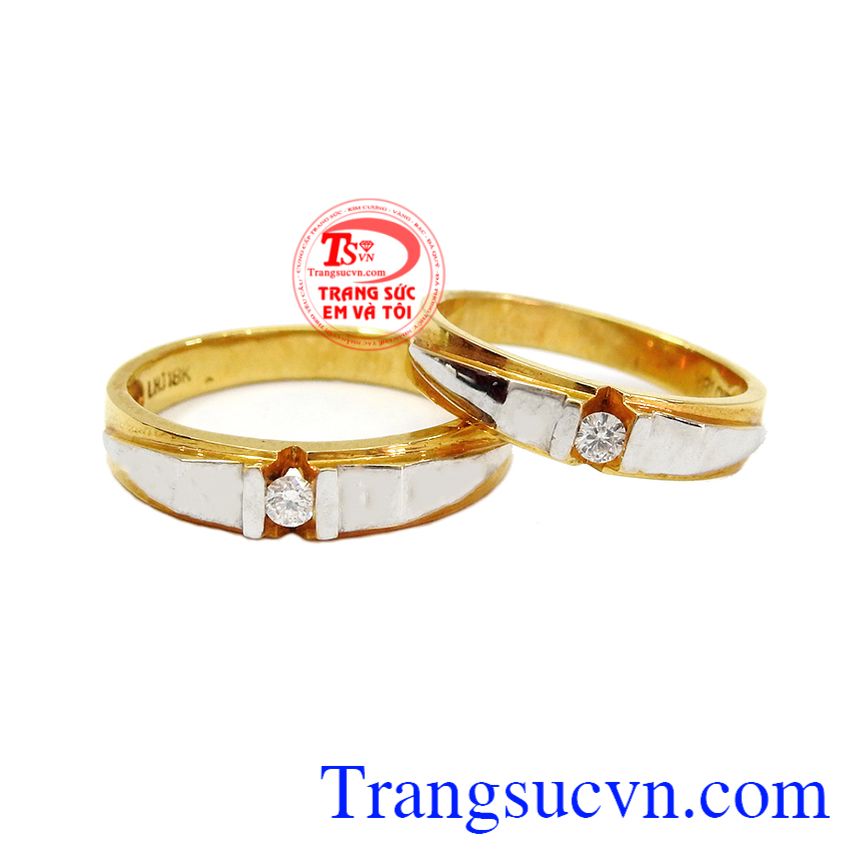 Chuyên thiết kế và phân phối nhiều mẫu nhẫn cưới đẹp giá rẻ,Cặp nhẫn cưới kim cương khác