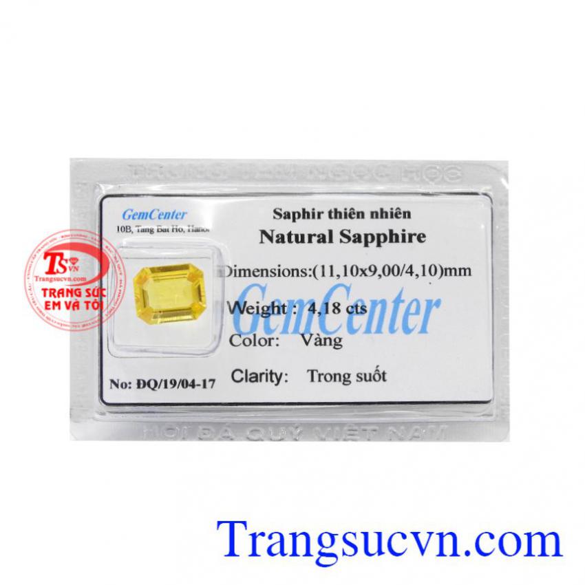 Đá ép vỉ Sapphire chất lượng