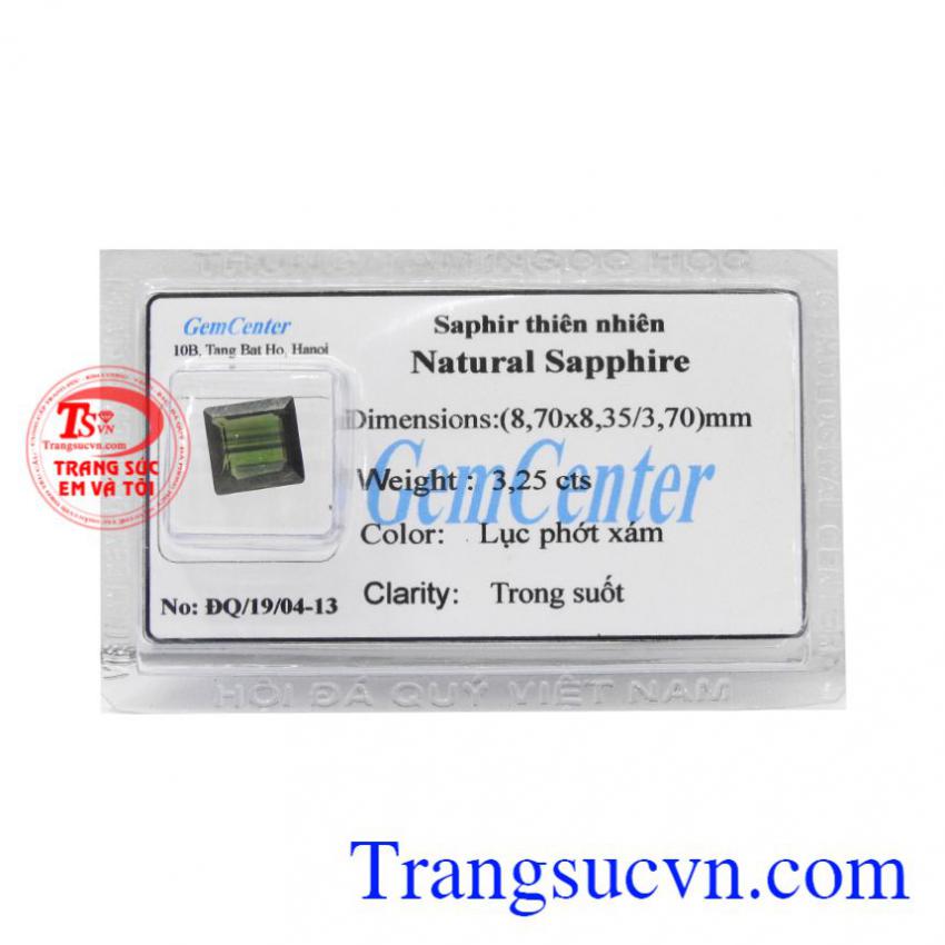 Đá Sapphire ép vỉ hưng thịnh