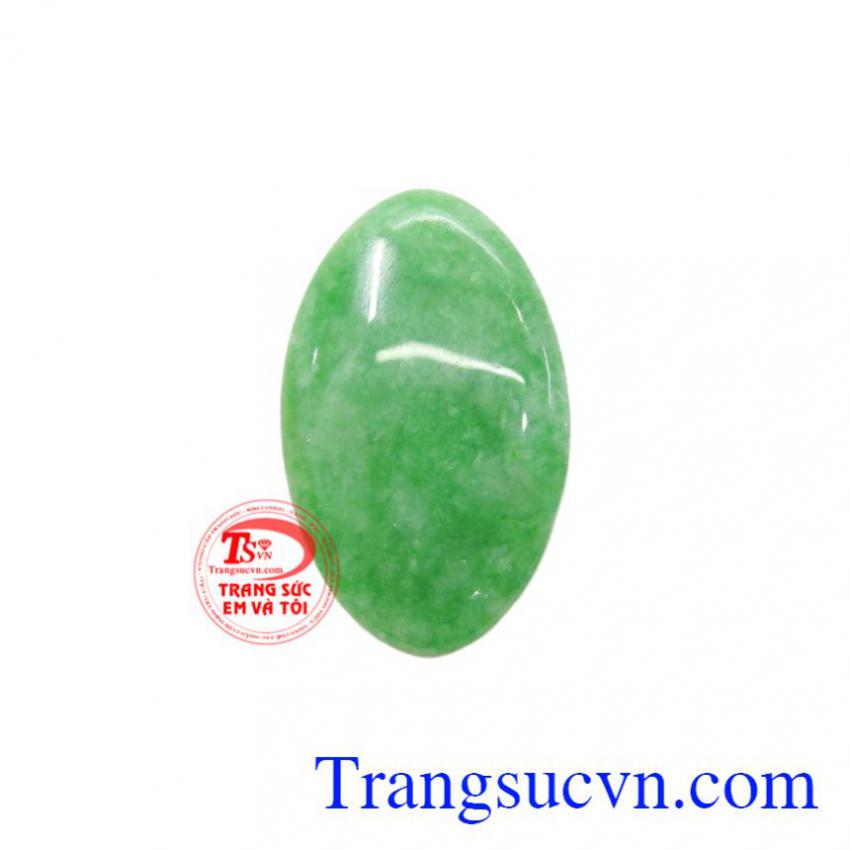 Mặt ngọc cẩm thạch Oval như ý