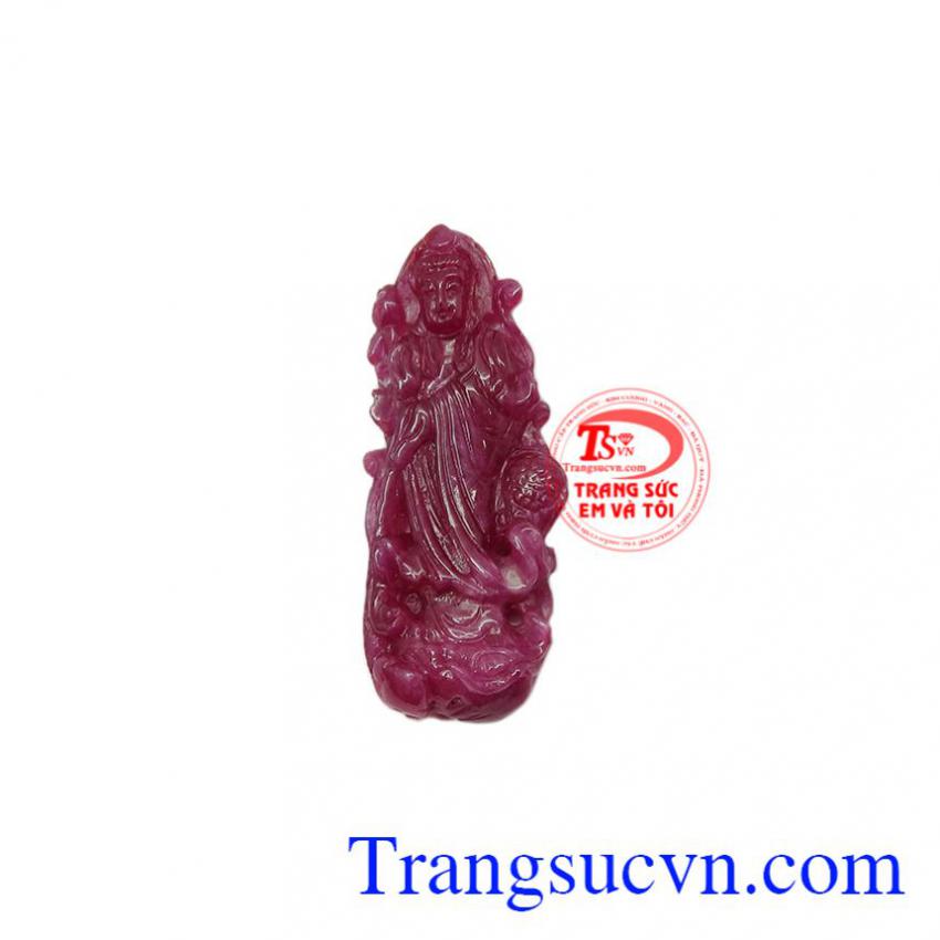 Mặt phật bà Ruby thiên nhiên
