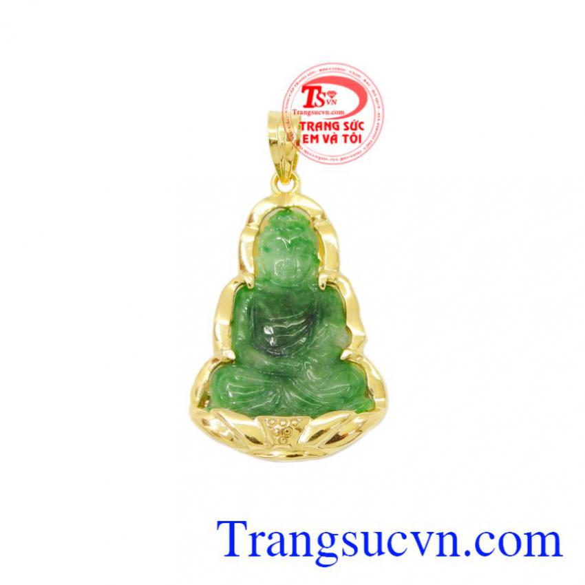 Mặt Phật bọc vàng 14k đẹp