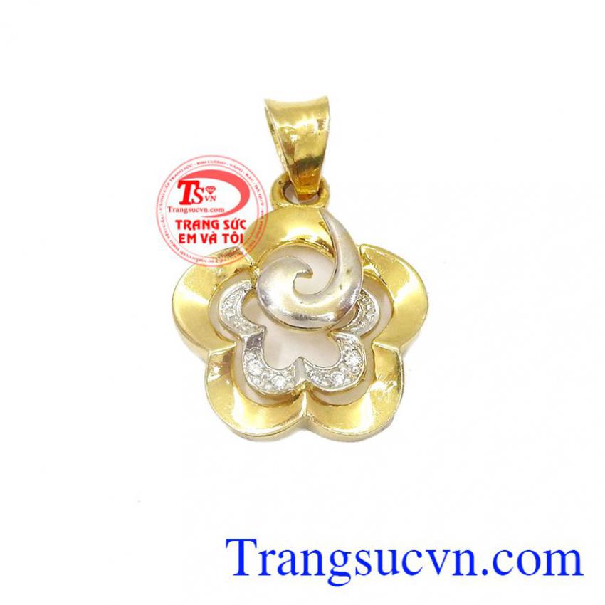 Mặt vàng hoa cách điệu