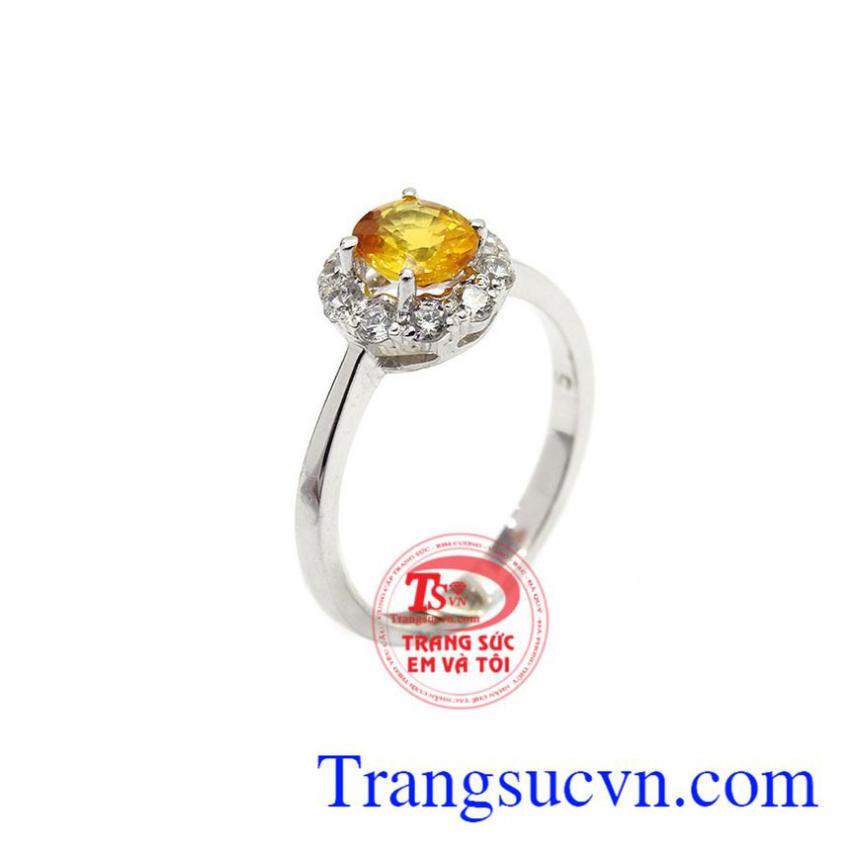 Nhẫn nữ Sapphire chất lượng