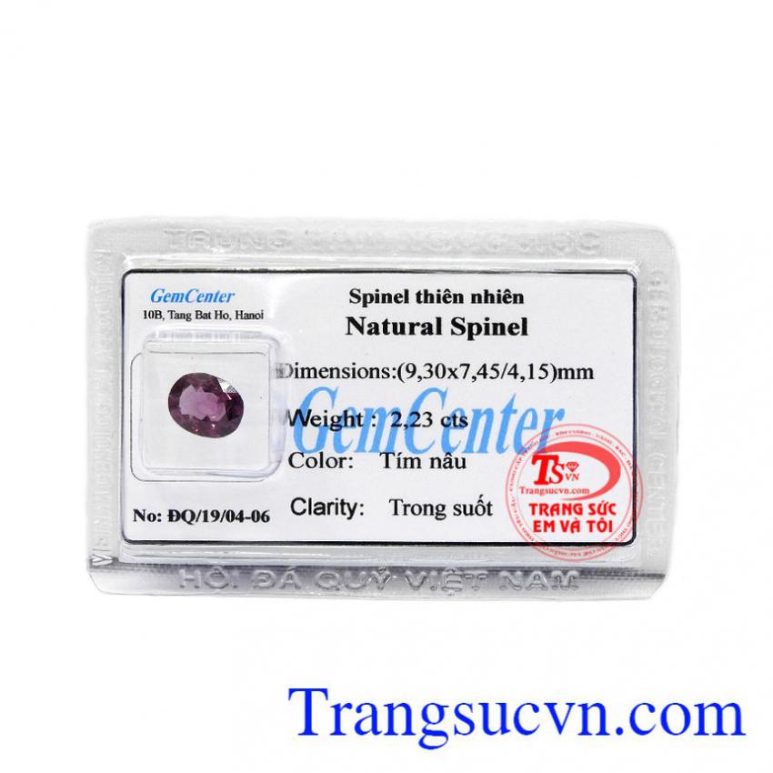 Viên Spinel tím ép vỉ