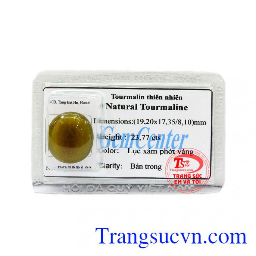 Viên Tourmaline thiên nhiên ép vỉ