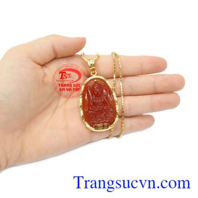 Bộ dây chuyền mặt Phật tuổi Mão có giấy kiểm định uy tín.