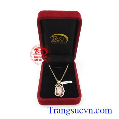 Bộ dây chuyền Sapphire tài lộc
