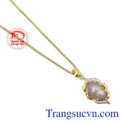 Sản phẩm thích hợp làm quà tặng cho người thân và bạn bè,Bộ dây chuyền Sapphire