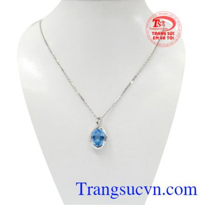 Bộ dây chuyền Topaz sang trọng