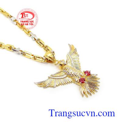 Bộ dây chuyền nam uy tín, chất lượng, giao hàng nhanh trên toàn quốc Bộ dây nam đại bàng dũng mãnh