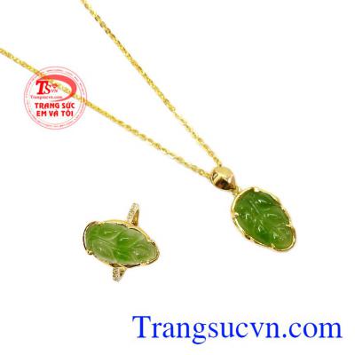 Bộ trang sức Nephrite đẹp