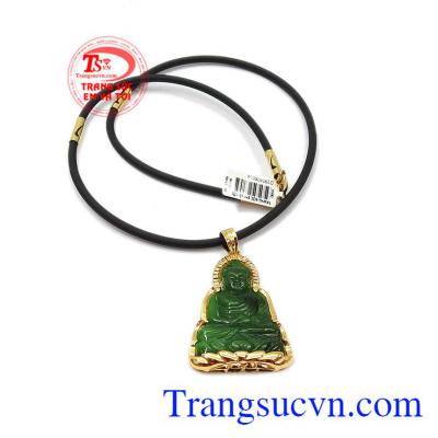 Bộ trang sức bảo hành uy tín, giao hàng toàn quốc. Bộ trang sức phật a di đà ngọc cẩm thạch.