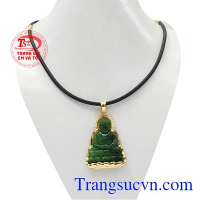 Bộ trang sức phật a di đà ngọc cẩm thạch