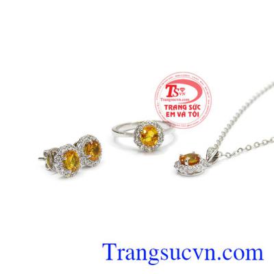 Bộ trang sức Sapphire chất lượng