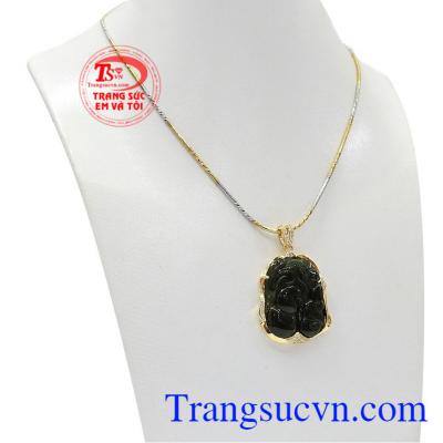 Bộ trang sức tourmalin thiên nhiên đẹp được kết hợp từ vàng tây và đá quý thiên nhiên. 