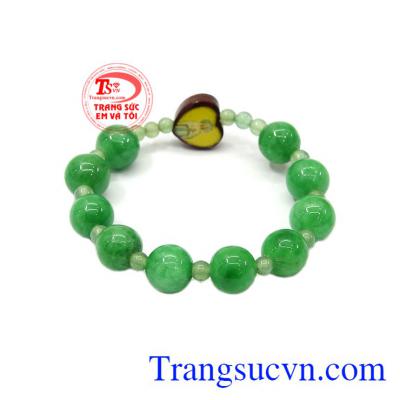 Đeo chuỗi tay mang lại may mắn, bình an và thành công cho người sử dụng,Chuỗi mân côi ngọc