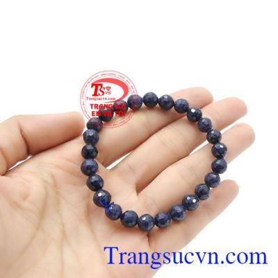 Chuỗi tay sapphire thiên nhiên 7 ly