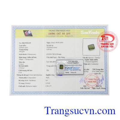 Đá Sapphire ép vỉ chất lượng, giao hàng trên toàn quốc.