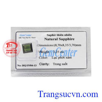 Đá Sapphire ép vỉ hưng thịnh là viên đá biểu tượng cho may mắn, tài lộc, thịnh vượng.