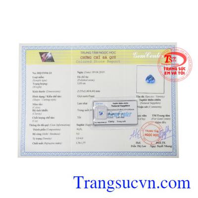 Đá Sapphire thiên nhiên ép vỉ, giao hàng trên toàn quốc.