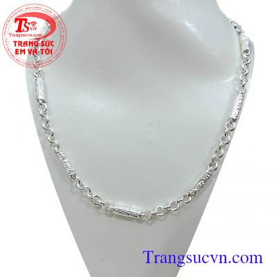 Dây bạc ta cho nam