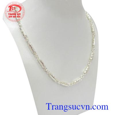 Dây chuyền bạc đẹp nam,vòng cổ bạc nam đẹp,dây chuyền bạc 92,5 kiết kế nam tính sang trọng và mới nhất đa dạng mẫu bán toàn quốc
