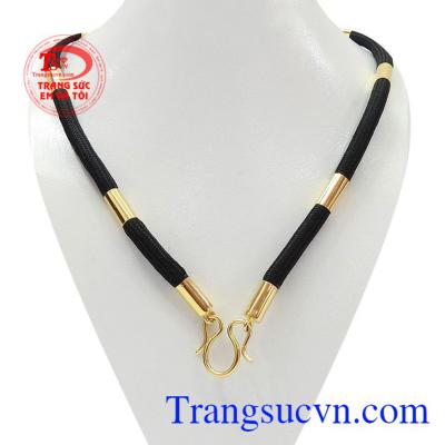 Dây dù bọc vàng 18k đẹp