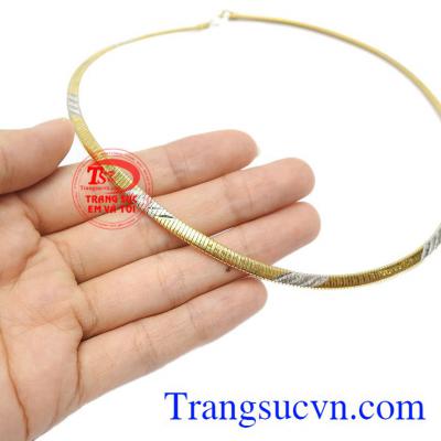 Sản phẩm mang đến sự tinh tế và sang trọng. Kiềng vàng nữ đậm chất Việt