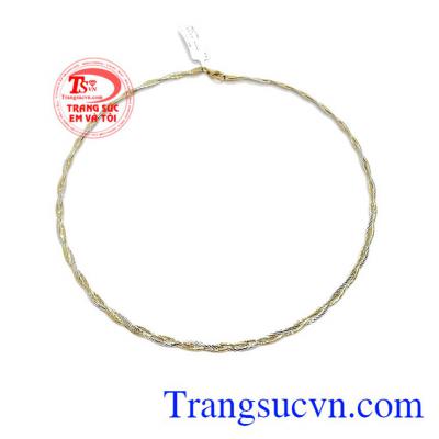 Quà tặng giá trị cho người thân của bạn. Kiềng vàng tây đẹp