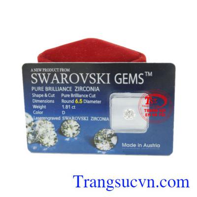 Kim cương nhân tạo 6.5 ly được nhập khẩu nước ngoài cao cấp.