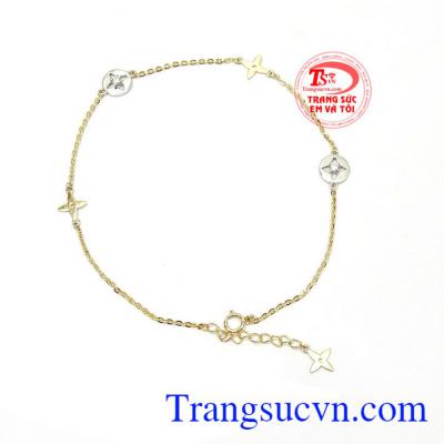 Lắc Chân Vàng Xinh Xắn chất lượng uy tín, được khách hàng ưa chuộng