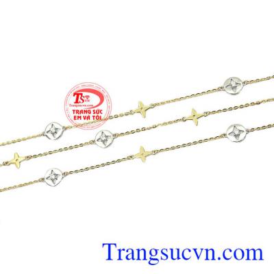 Lắc Chân Vàng Xinh Xắn