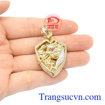 Mặt chuyền rồng vàng nam đẹp.