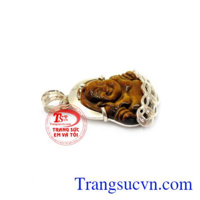 Mặt dây bạc di lặc thịnh vượng mang đến bình an, sức khỏe dồi dào, gia đình an vui