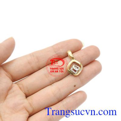 Mặt dây nữ đẹp. Mặt dây chữ lồng mặt