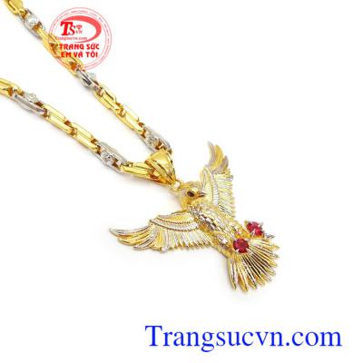 Mặt dây chuyền đại bàng dũng mãnh