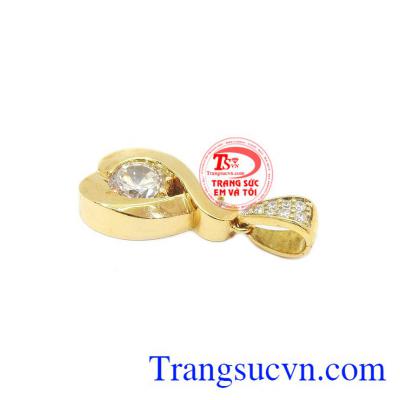 Mặt dây vàng đẹp,đeo hợp thời trang. Mặt dây chuyền nữ