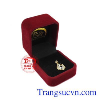 Quà tặng ý nghĩa cho bạn gái. Mặt dây nữ tính 10K. Mặt dây nữ tính 10K