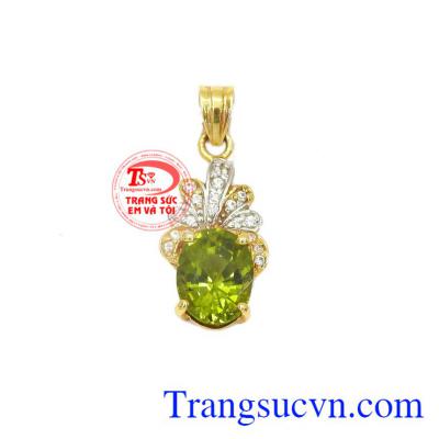 Mặt dây peridot hộ sắc đẹp