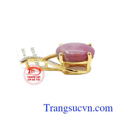 Sản phẩm thích hợp làm quà tặng cho người thân và bạn bè,Mặt dây Sapphire sao vàng 10k