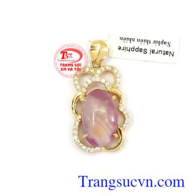 Mặt dây Sapphire tài lộc