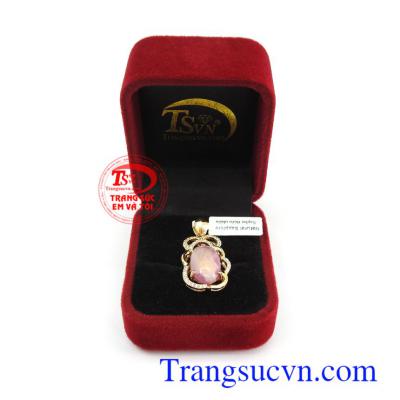 Mặt dây Sapphire tài lộc