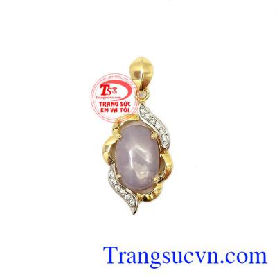 Mặt dây Sapphire vàng 10k