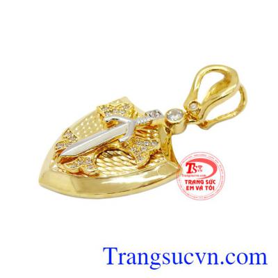 Sản phẩm đảm bảo chất lượng và uy tín và được đánh giá tốt về sản phẩm. Mặt Khiên kiếm vàng